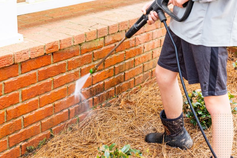 Brick Pressure Cleaning