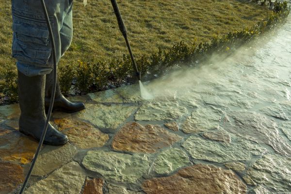 Cost of Stone Power Washing in Elgin