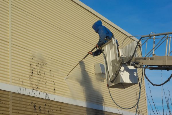 Commercial Exterior Cleaning in Elgin