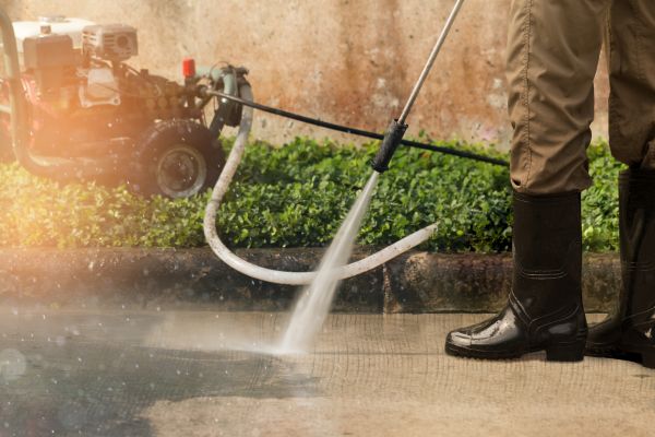 Concrete Washing in Elgin