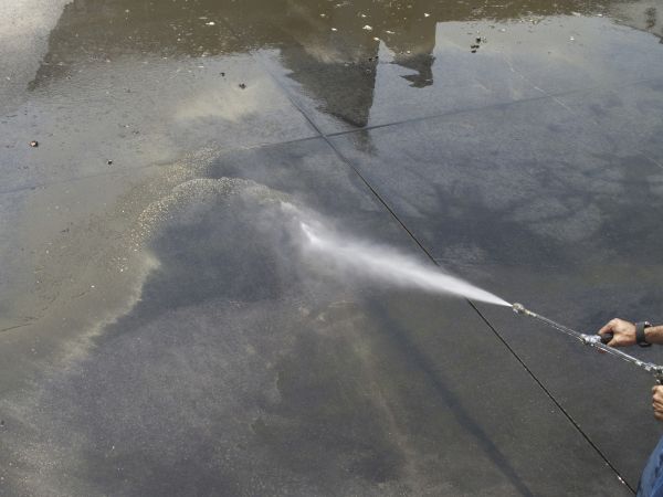 Exterior Floor Cleaning in Elgin