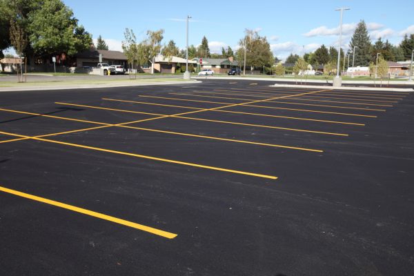 Parking Lot Washing in Elgin